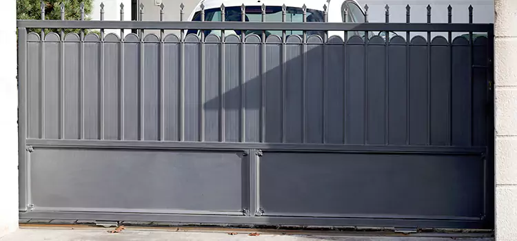 Metal Driveway Gate Installation Moline